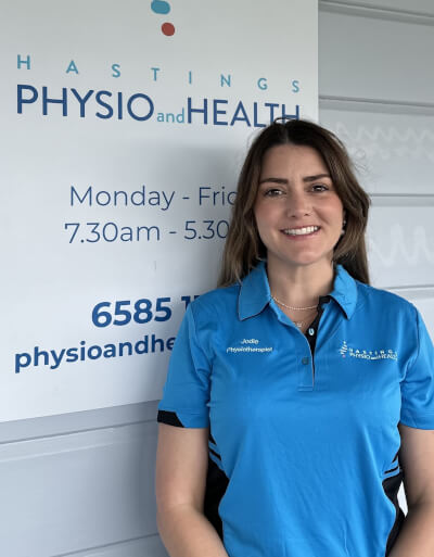 <b>Jodie Cabban</b><br>Physiotherapist